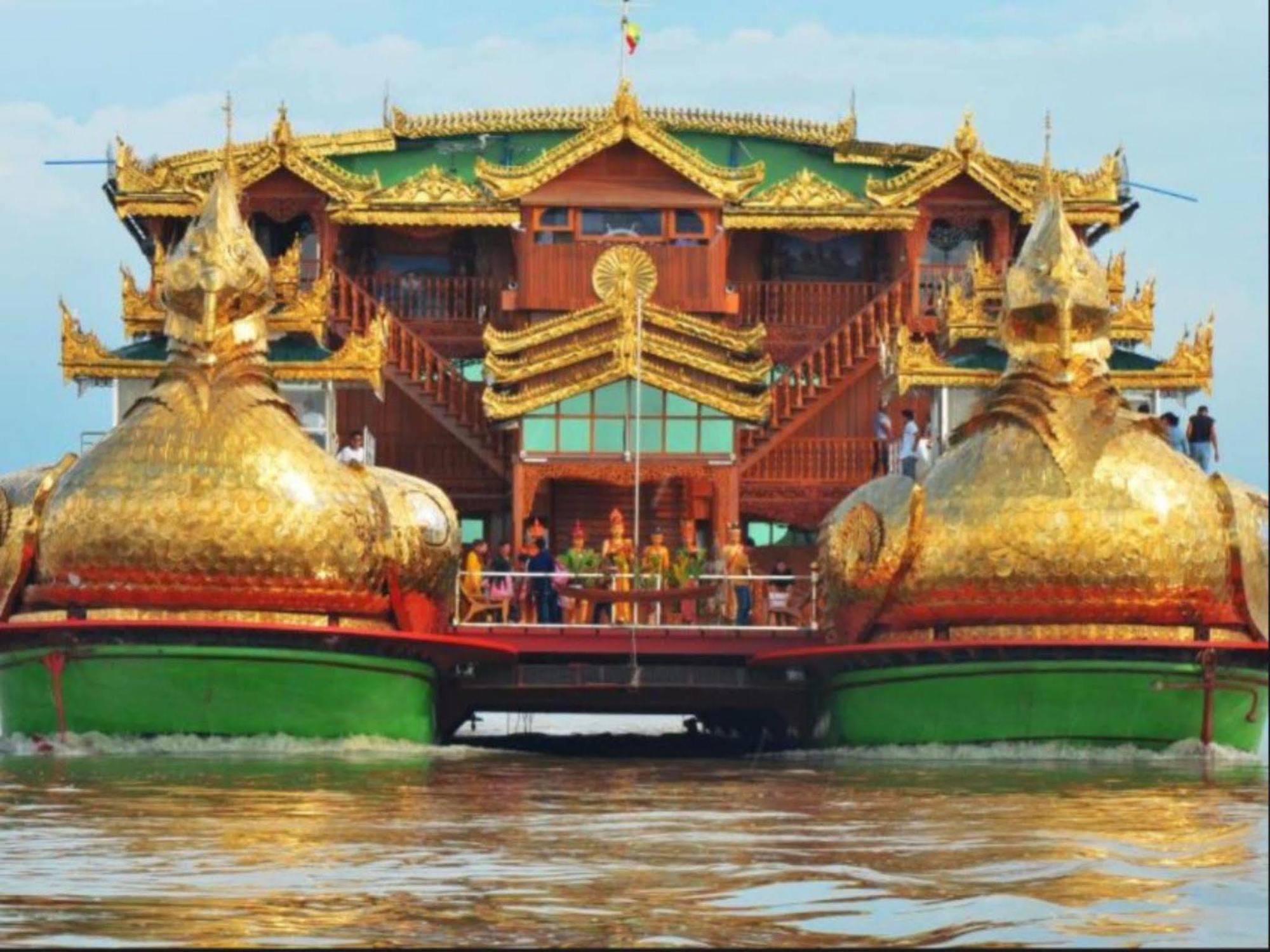 Mandalay Karaweik Mobile Hotel Zewnętrze zdjęcie